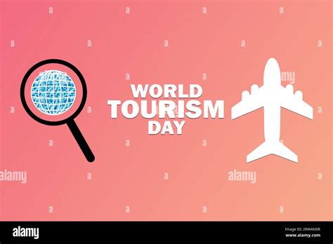 World Tourism Day Holiday Concept Template For Background Banner