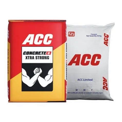 Acc Suraksha Cement Packaging Size Kg At Rs Bag In Bengaluru