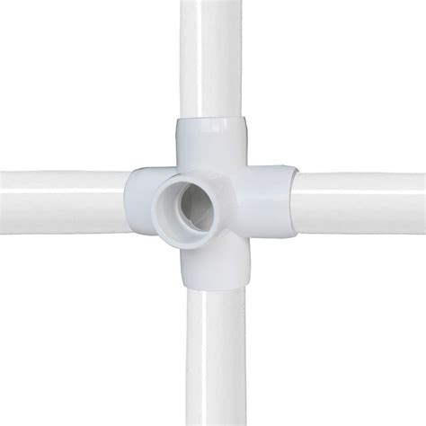 Buy 12Pack 5 Way 3 4Inch PVC Fittings Heavy Duty Furniture Grade PVC