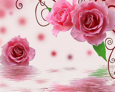 Flower art, flower, art, rose, pink, HD wallpaper | Peakpx