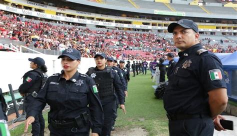 Resguardarán mil 500 elementos el clásico tapatío