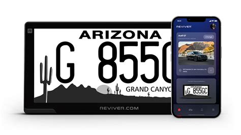 Digital License Plates In Arizona Reviver