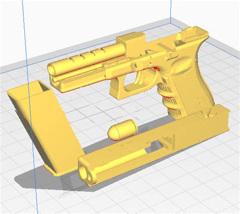 Stl File Glock 19 Scale 🔫・3d Printing Design To Download・cults