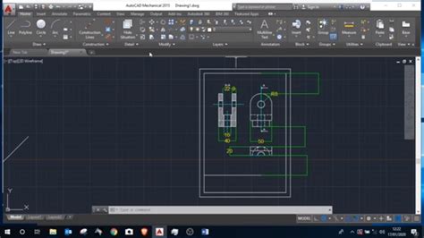 Exercice Mise En Plan 1 Dessin Industriel Autocad Dao Darija Youtube