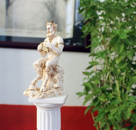 Pan Statue Erotic Sculpture Horned God Marble Sculpture Etsy