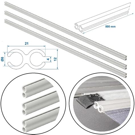 X Kederschiene Rohr F R Mm Keder Cm Markisenschiene Camping Zelt