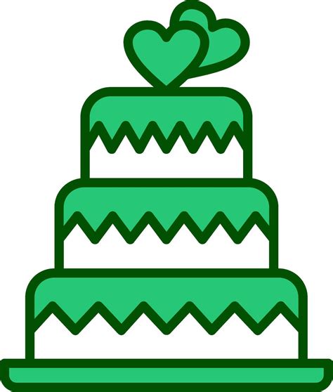 Wedding Cake Vector Icon 37254650 Vector Art At Vecteezy