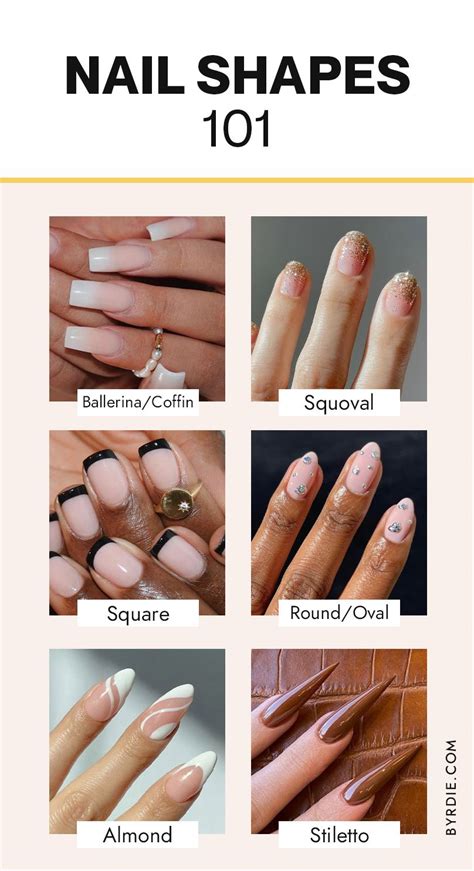 Different Nail Shapes Explained Which Is Best For You