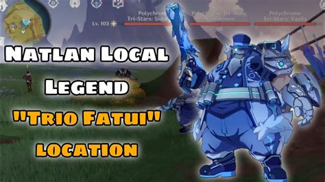 Natlan Local Legend Trio Fatui Location Genshin Impact Youtube