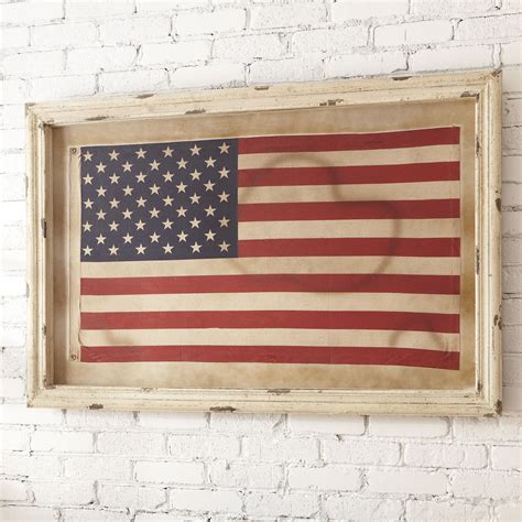 Birch Lane American Flag Framed Wall Art And Reviews Wayfair