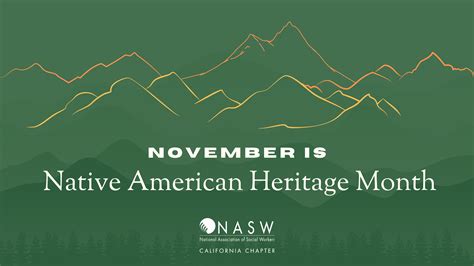 NASW CA Honors Native American Heritage Month NASWCANEWS ORG