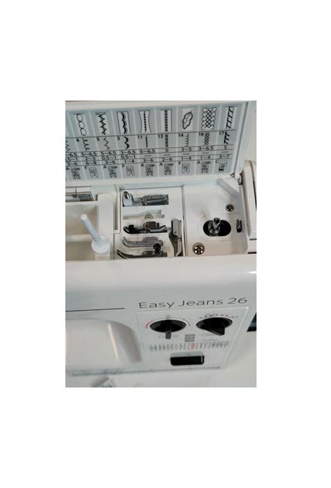 Janome Easy Jeans 26 Garantie 5 Ans Machine à Coudre Olivier