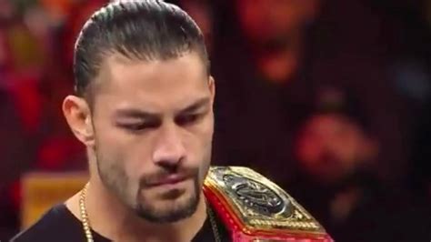 WWE Wrestler Roman Reigns Has Cancer Will Step Out Of The Ring