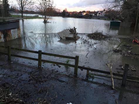 Flooding in Laleham - January 2024 - Laleham Residents Association