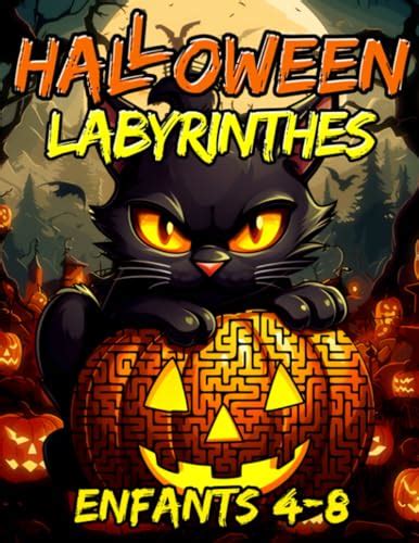 Halloween Labyrinthes Enfants 4 8 Livre d Activités Effrayant pour