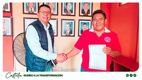 Alcalde Provincial Sostuvo Reuni N Con El Sindicato De Construcci N