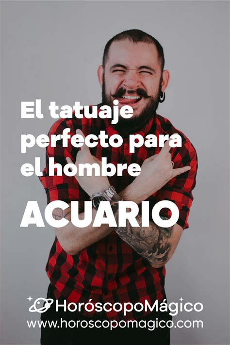 El Tatuaje Perfecto Para Acuario Signo Acuario Hombre Hombre