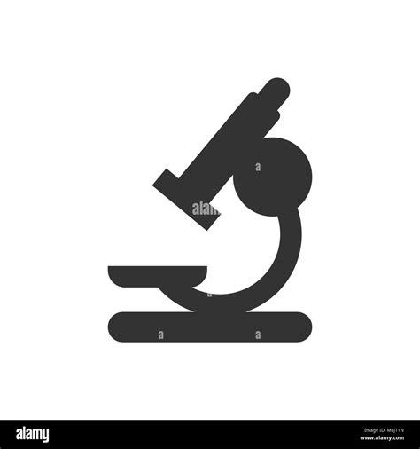 Icono De Laboratorio De Microscopio Ilustraci N Vectorial Concepto De