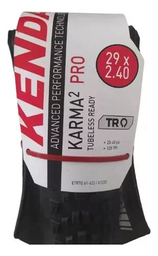 Pneu Mtb Kevlar Kenda Karma Pro Tubeless X Preto Parcelamento