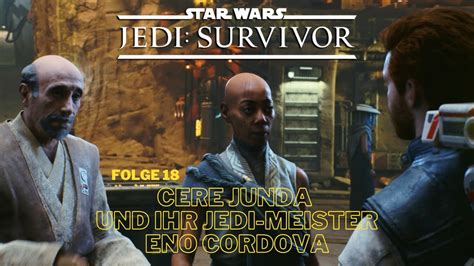 Star Wars Jedi Survivor Gameplay Deutsch Cere Junda Und Ihr Jedi