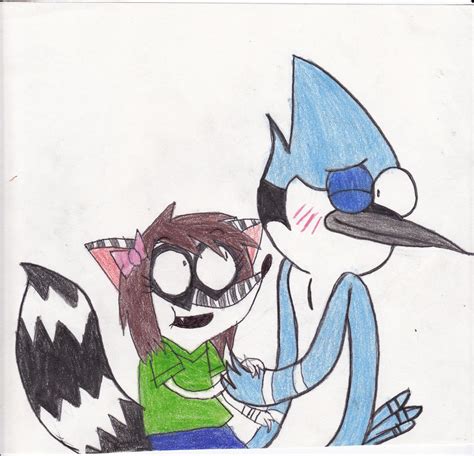 Mordecai X Oc Mordecai And Mel By Epicandstillclumsy On Deviantart