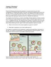 Botulism Case Study Docx Anatomy Physiology I Case Study 5 5