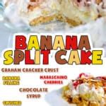 No Bake Banana Split Cake Lamberts Lately