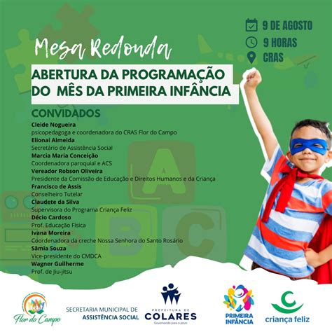 Primeira Infância Prefeitura Municipal De Colares Gestão 2021 2024