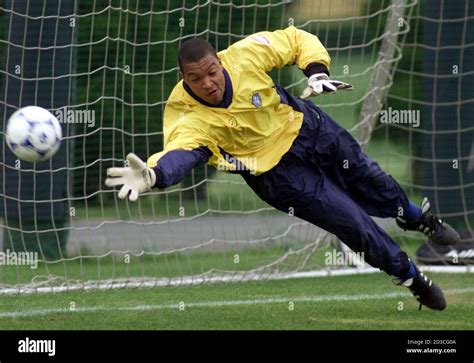 Goalkeeper dida brazil in action hi-res stock photography and images - Alamy