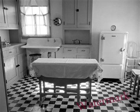 Photograph Vintage 1938 Home Kitchen Westmoreland Pennsylvania 8x10