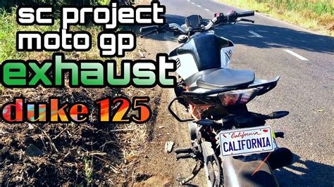 Duke With Sc Project Moto Gp Gj Rider Motovlog Youtube