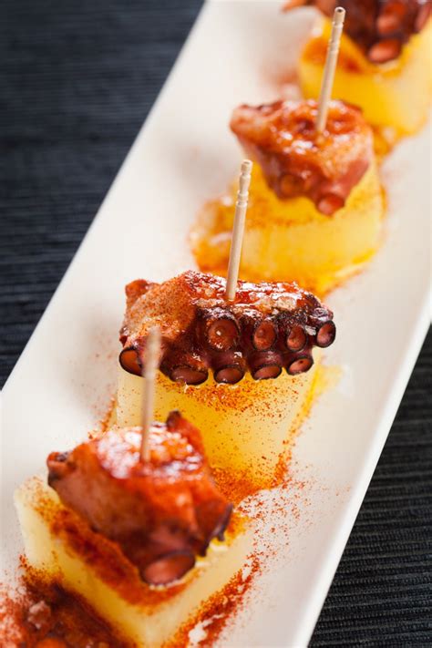 Tapas De Pulpo La Ricetta Per Preparare Le Tapas De Pulpo