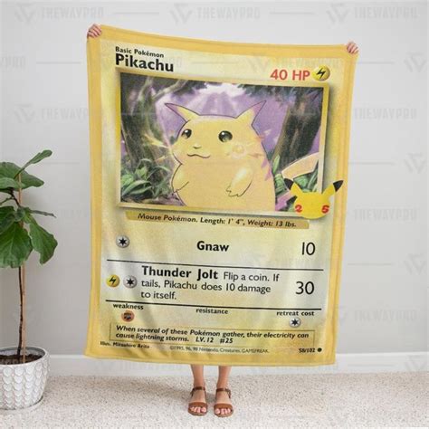 Pikachu Nick And Teresa Pokemon Blanket Hot Sale 2024