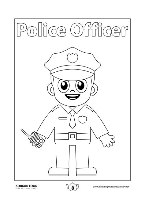 Police Handouts For Kids