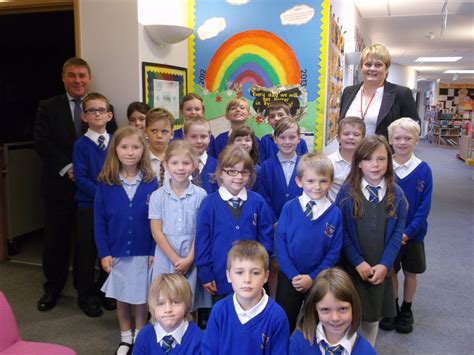 Mp Visits St Nicholas Primary School Mark Francois