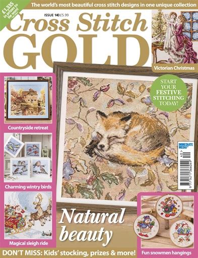 Cross Stitch Gold Magazine August 2017 Subscriptions Pocketmags