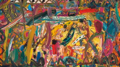 Gillian Ayres Abstract Artist Besotted By Paint Dies At 88 The New