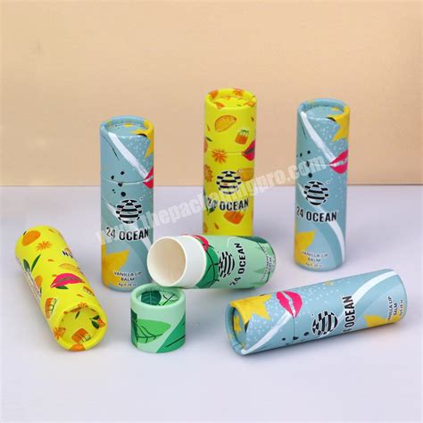 Osmo Eco Recycled Custom Printing Kraft Cardboard Push Up Paper Tube