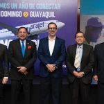 Infotur Dominicano Arajet celebra 1er año operando en Ecuador con el