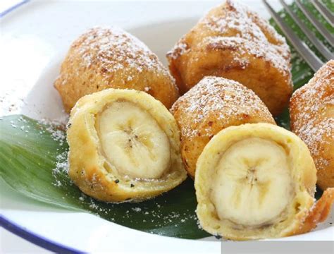 Buñuelos de banana o plátano