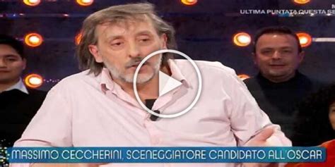 Video Oscar Massimo Ceccherini Finisce Nella Bufera Ecco