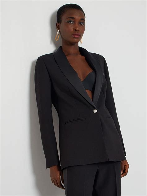 Veste De Tailleur Noir Kiabi