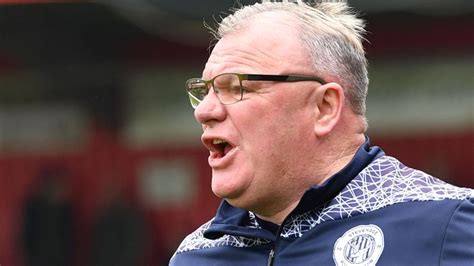 Steve Evans Stevenage Boss Says Football Has Become So Much More