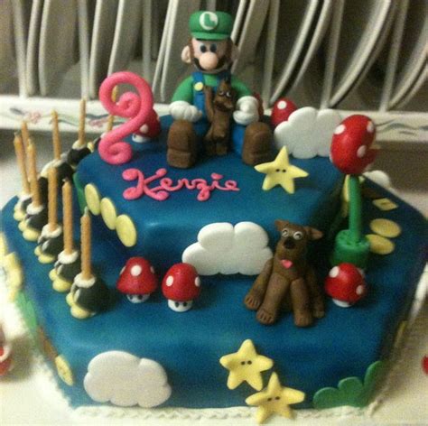 Luigi Birthday Cake Decorated Cake By Margarida Myers Cakesdecor