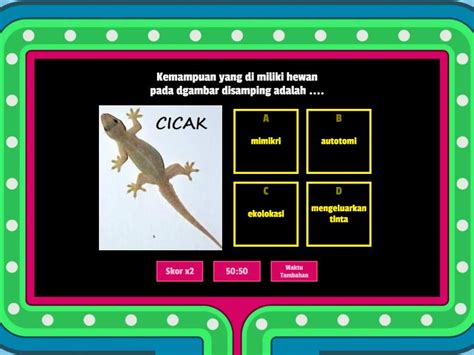 Perkembangbiakan Makhluk Hidup Gameshow Quiz