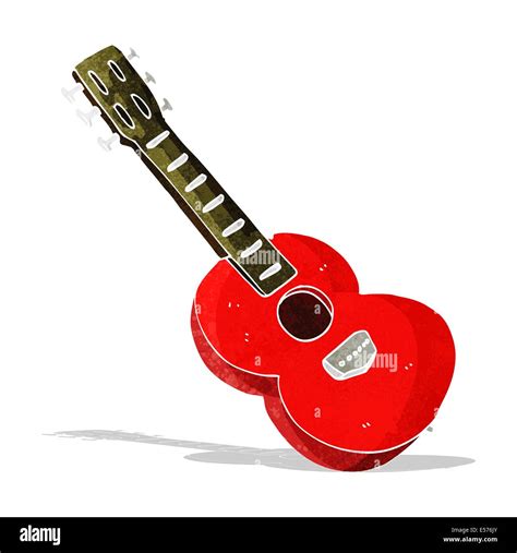 Acoustic Guitar Cartoon Clip Art Cut Out Stock Images Pictures Alamy