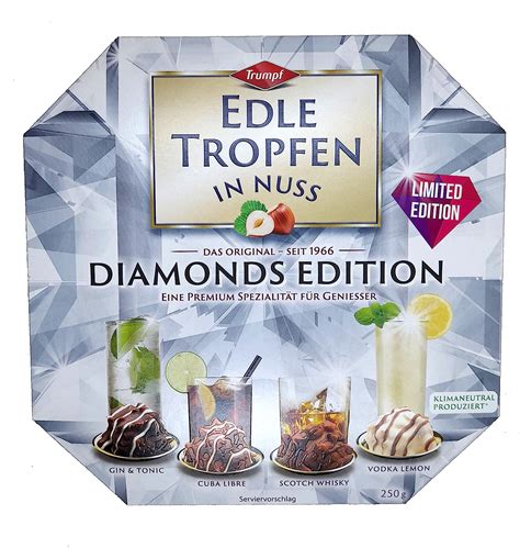 Trumpf Edle Tropfen In Nuss Diamonds Edition 250g Amazon De