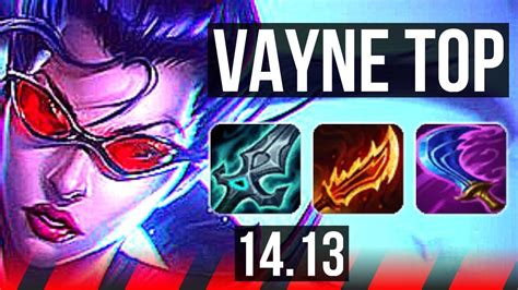 VAYNE Vs GAREN TOP 6 Solo Kills 700 Games VN Master 14 13