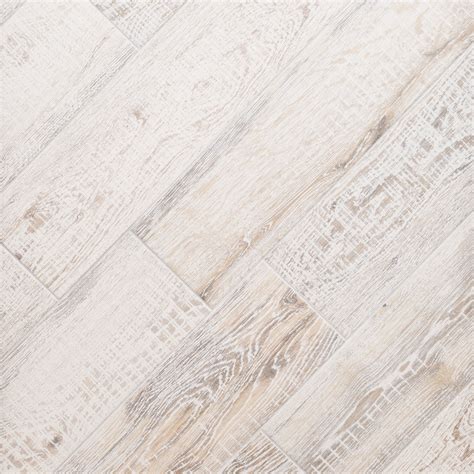 Brixton White Wood Plank Porcelain Tile Floor And Decor