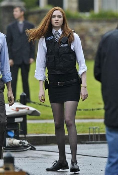 Amy Pond Outfits: Kissogram Outfit from 'The Eleventh Hour'